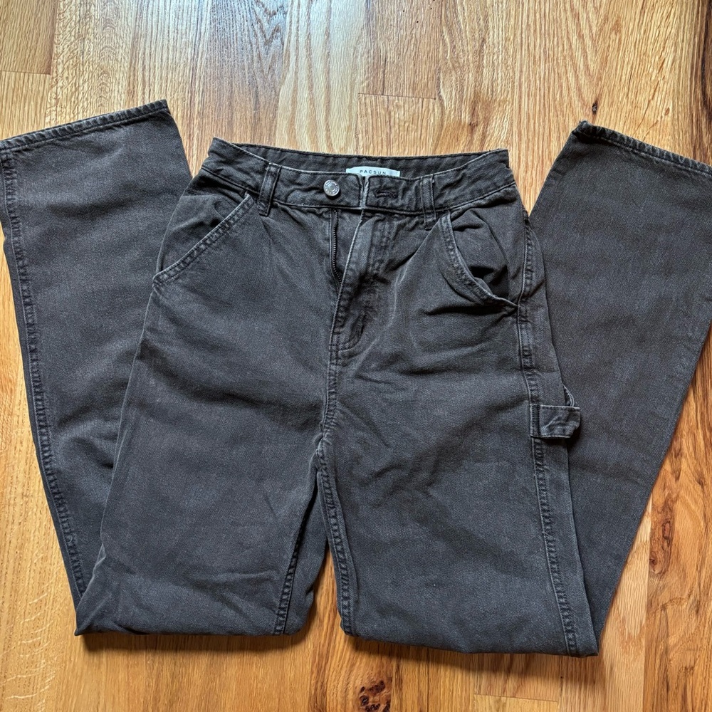 Like New Brown PacSun 90s Boyfriend Carpenter Jeans, Size 24